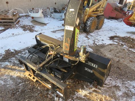 schulte snow blower skid steer|used schulte snow blowers for sale.